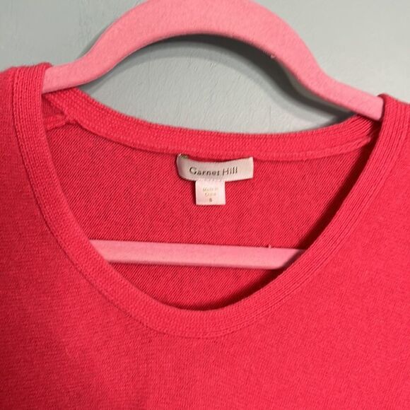 Garnet Hill Wrist Detail Cashmere Sweater - Picture 4 of 8